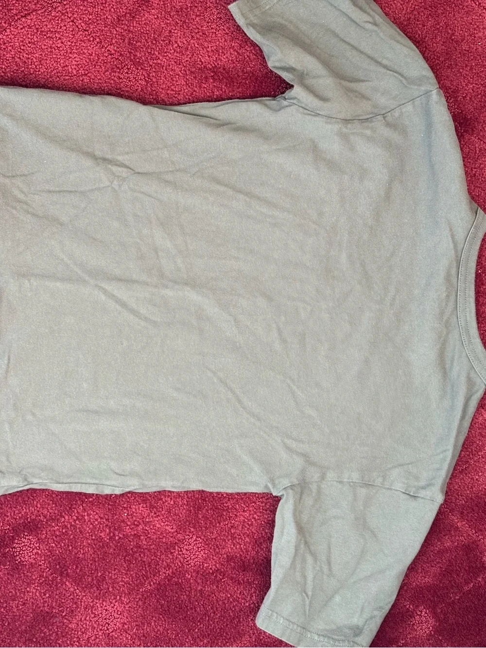 Carter's Gray Short-Sleeve Crewneck Sweater